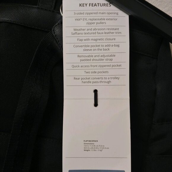 Ricardo Beverly Hills Beachwood Weather-Resistant Flap Backpack - Picture 4 of 10